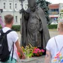 02018 0566 Statue of John Paul II at Daszynski square in Częstochowa